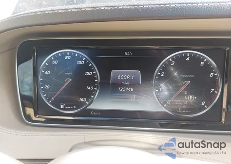 2016 Mercedes-Benz S 550 4Matic z USA, uszkodzony, nr VIN WDDUG8FBXGA225959